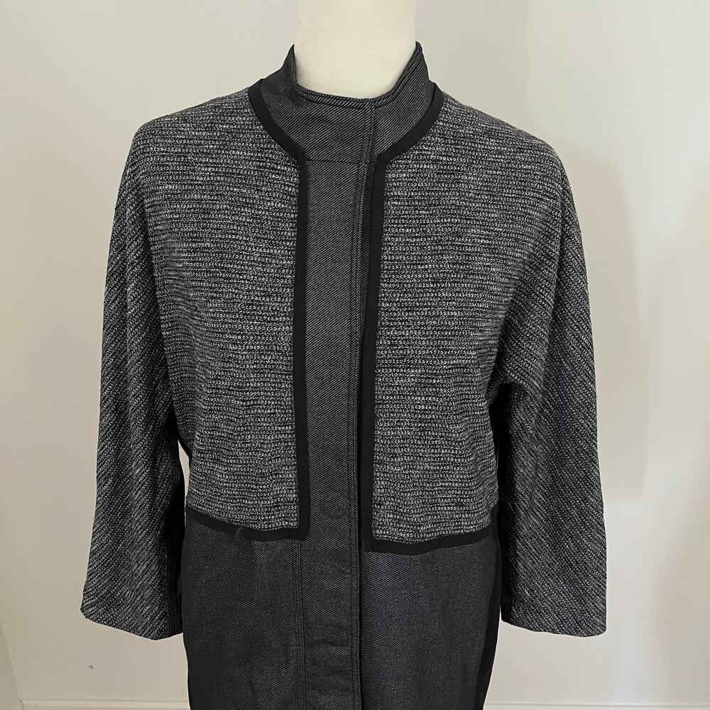 Lululemon Cocoon Car Coat Coco Pique Shine Dot Black XS - Picture 5 of 11